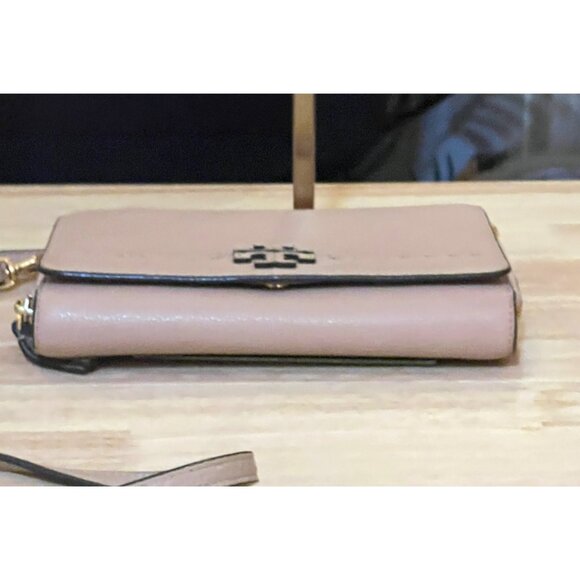 AUTHENTIC TORY BURCH NUDE MCGRAW SHOULDER/CROSSBODY HANDBAG - Picture 6 of 10